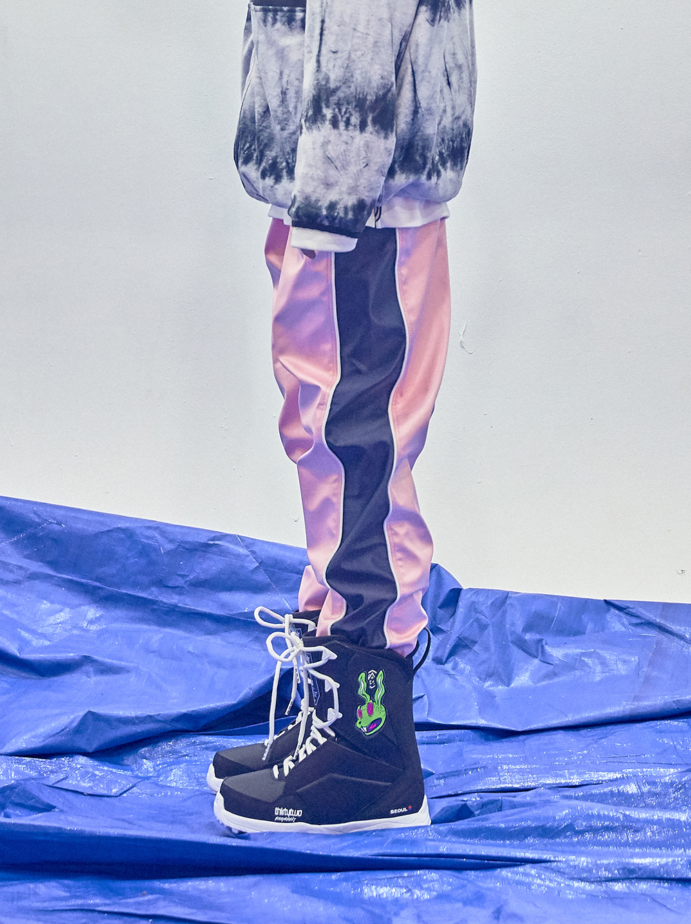 BSRABBIT | WW SHINE JOGGER PANTS PINK